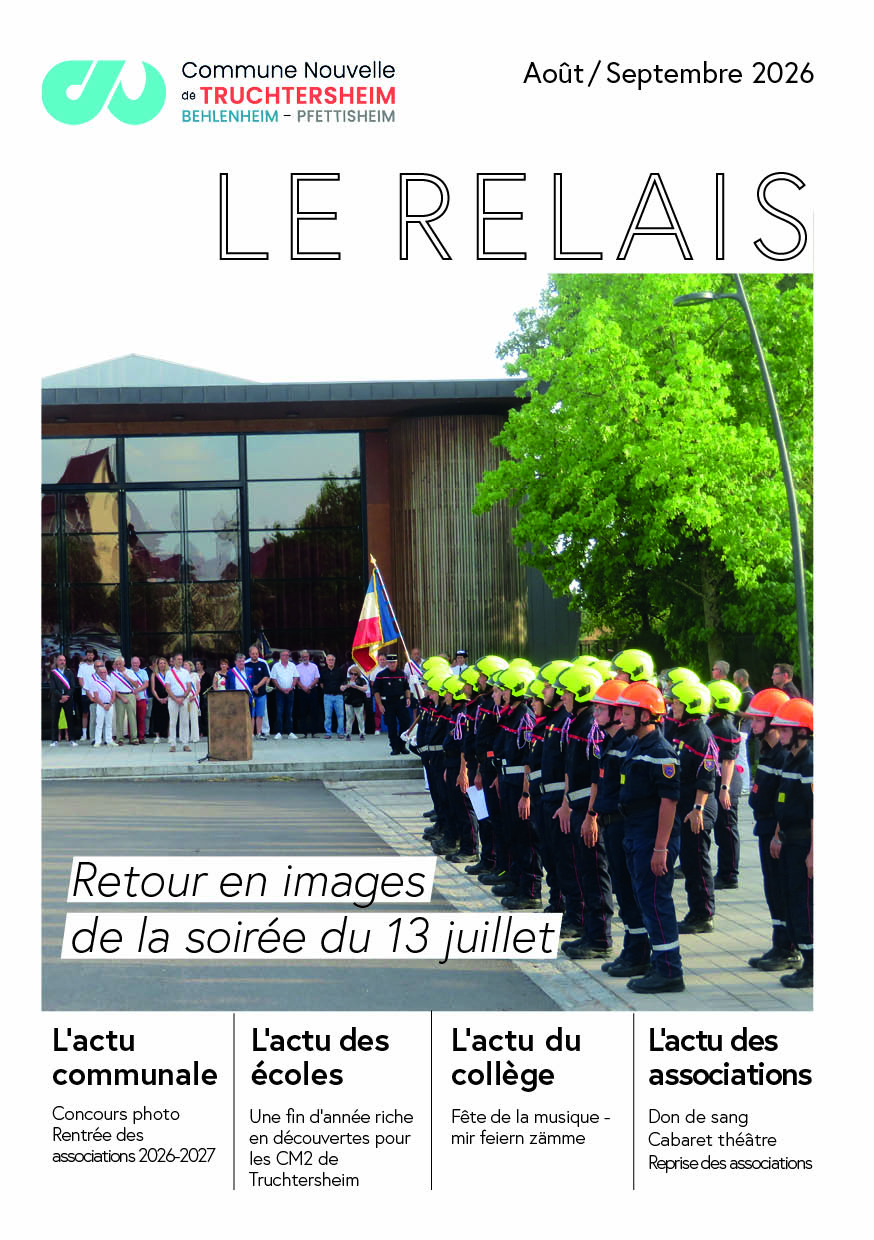 Couverture du Relais du mois d'août-septembre 2026