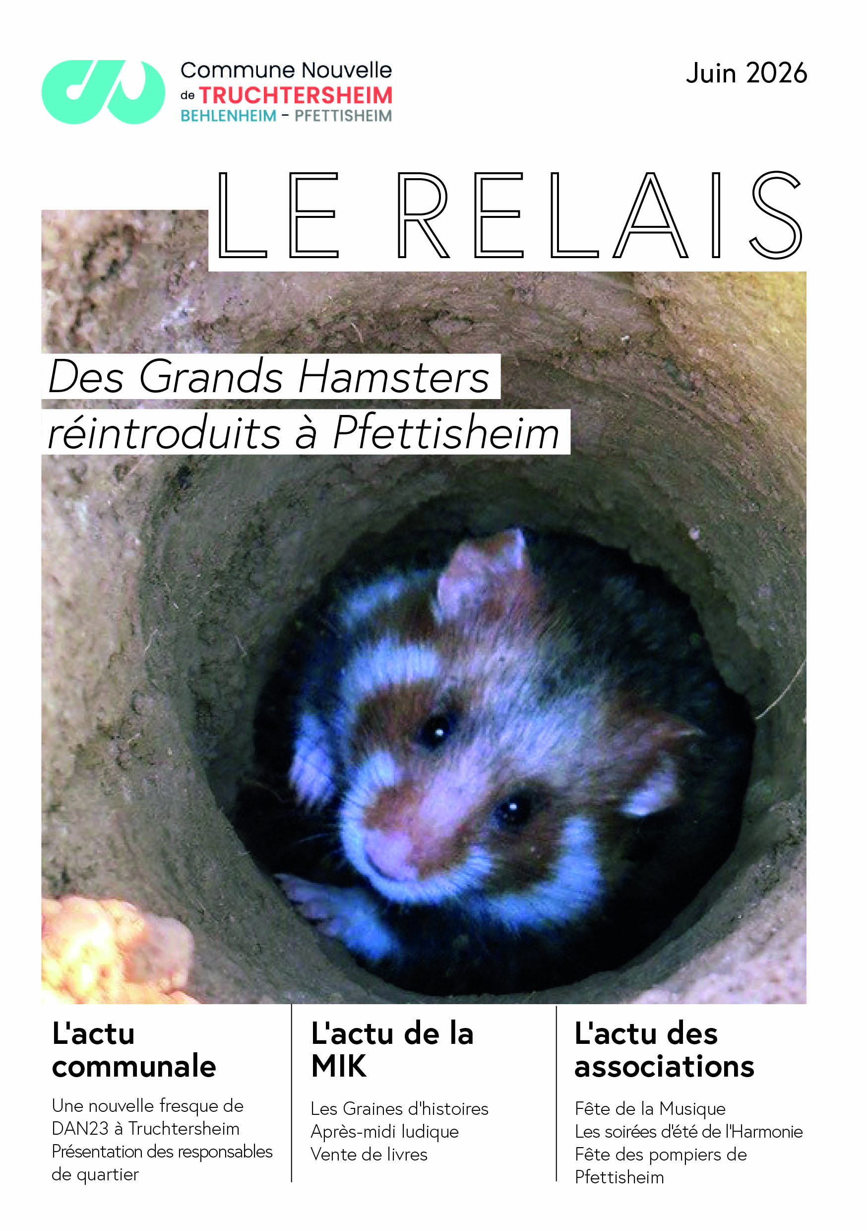 Première page du Relais du mois de juin 2026